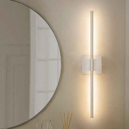 1-flammig 23,6 Zoll Moderne lineare dimmbare integrierte LED-Badezimmer-Wandleuchte
