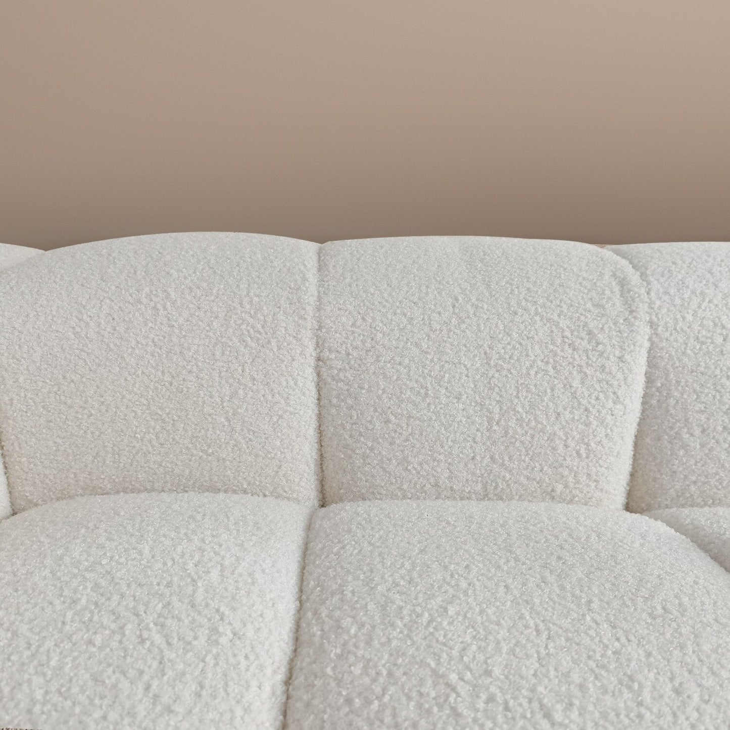 100.8 Teddy Velvet Sofa CouchModern Loveseat/Sofa/Couch with Armrest