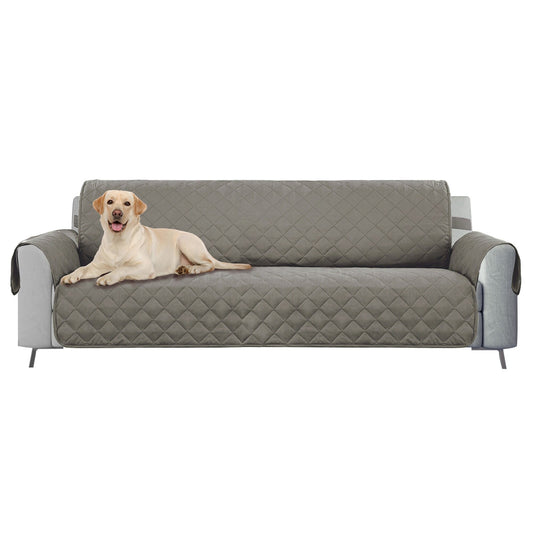 11.25 Gray Reversible Loveseat Sofa Cover