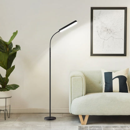 12 W dimmbare LED-Stehlampe zum Arbeiten/Lesen mit Fernbedienung und Touch-Steuerung – N/A