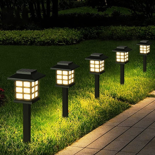 12 stücke Garten Wasserdichte Outdoor Solar Lichter für Hof, Landschaft, Terrasse