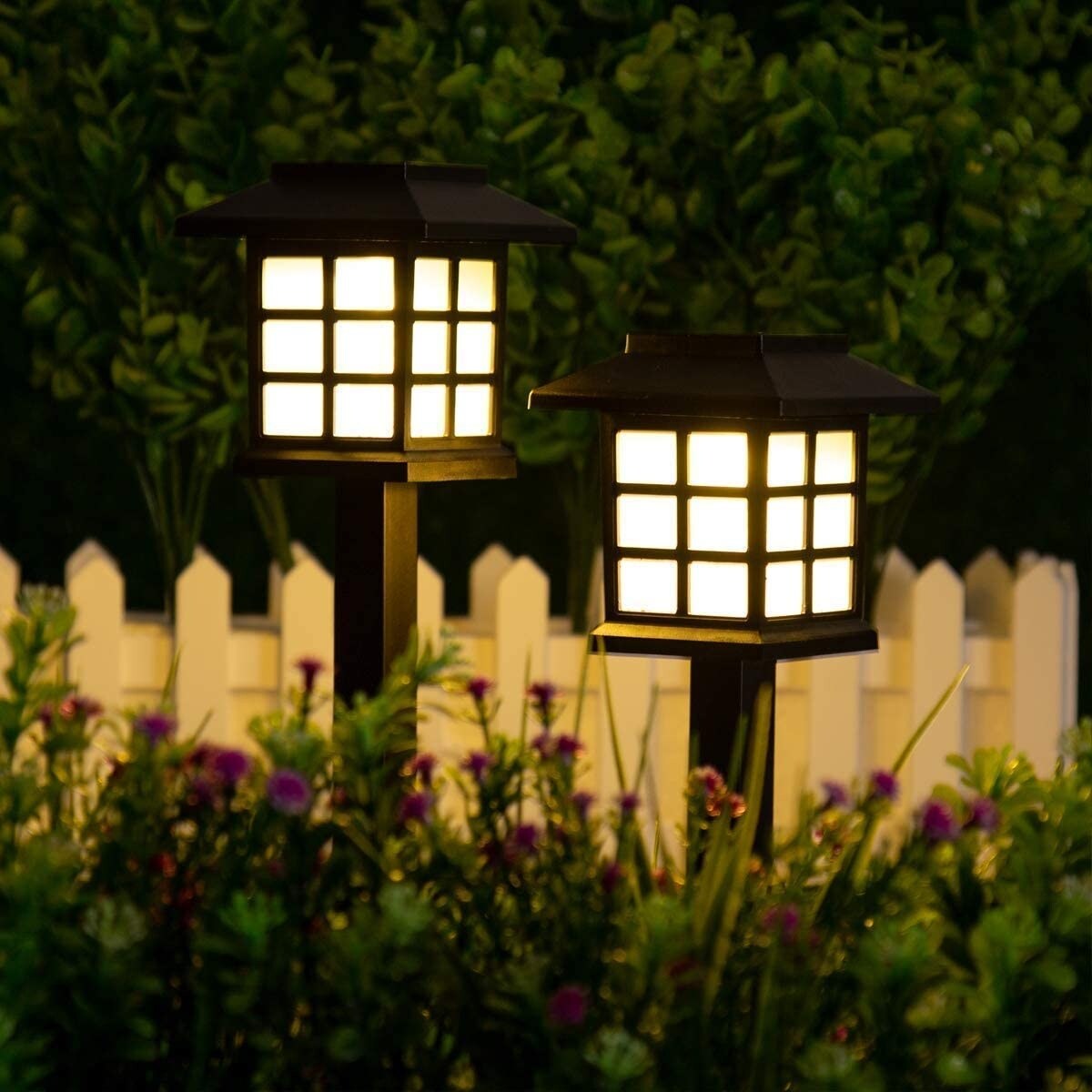 12 stücke Garten Wasserdichte Outdoor Solar Lichter für Hof, Landschaft, Terrasse