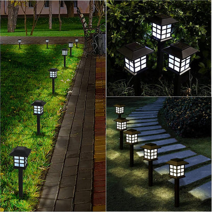 12 stücke Garten Wasserdichte Outdoor Solar Lichter für Hof, Landschaft, Terrasse