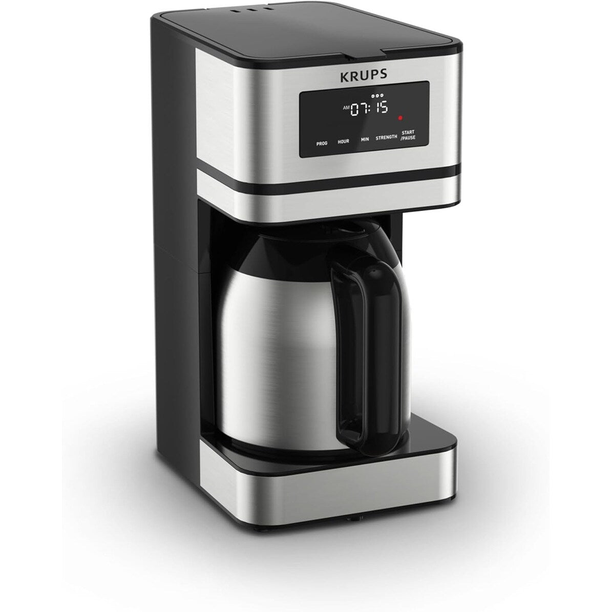 Programmierbare Kaffeemaschine für 14 Tassen, Edelstahlkaraffe, 3 Brühstärken, 24-Stunden-Timer, 4 Stunden Warmhaltefunktion