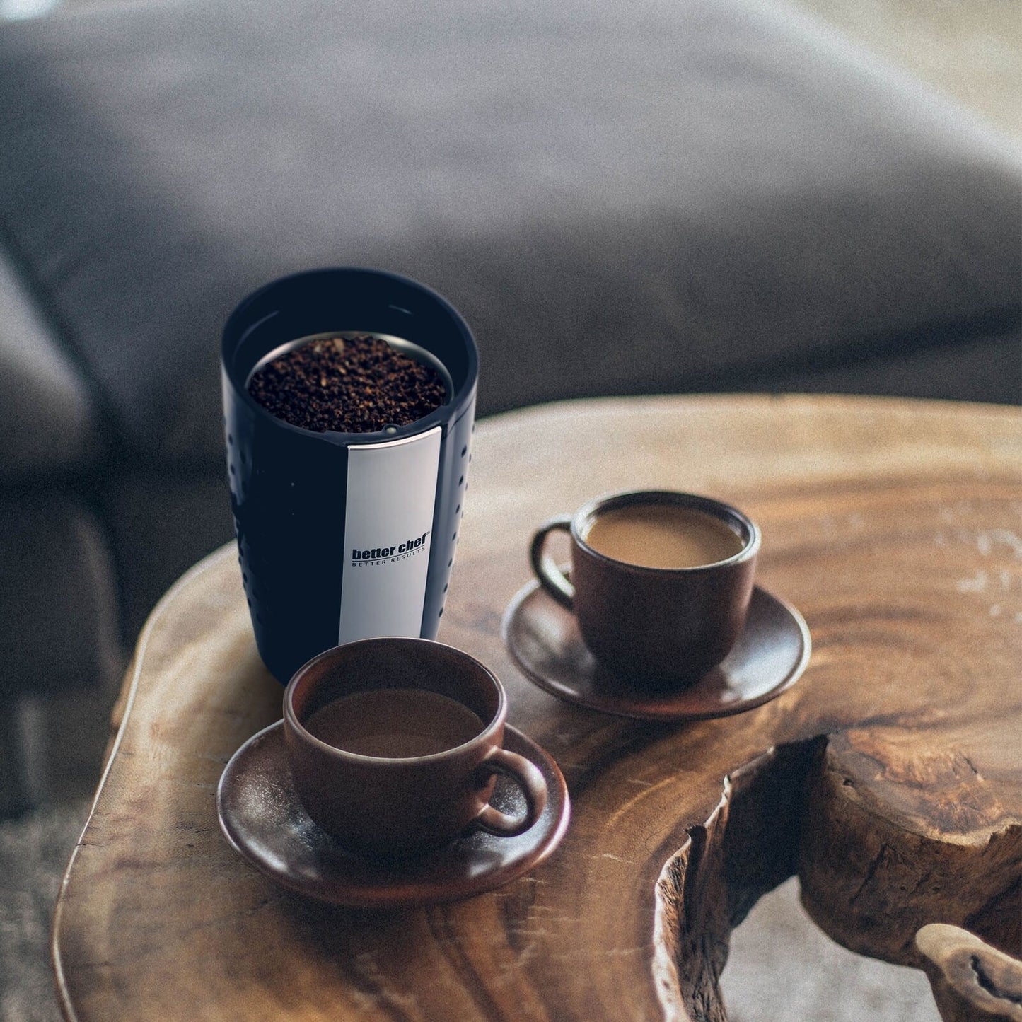 Elektrische One-Touch-Kaffeebohnenmühle für 1/2 Tasse, 150 Watt
