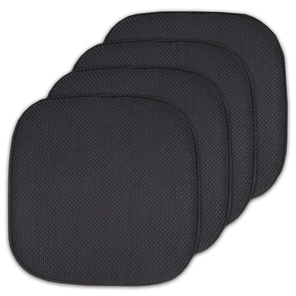 16 Zoll große, quadratische, rutschfeste Sitzkissen aus Memory-Schaum (2 oder 4) – 16 x 16