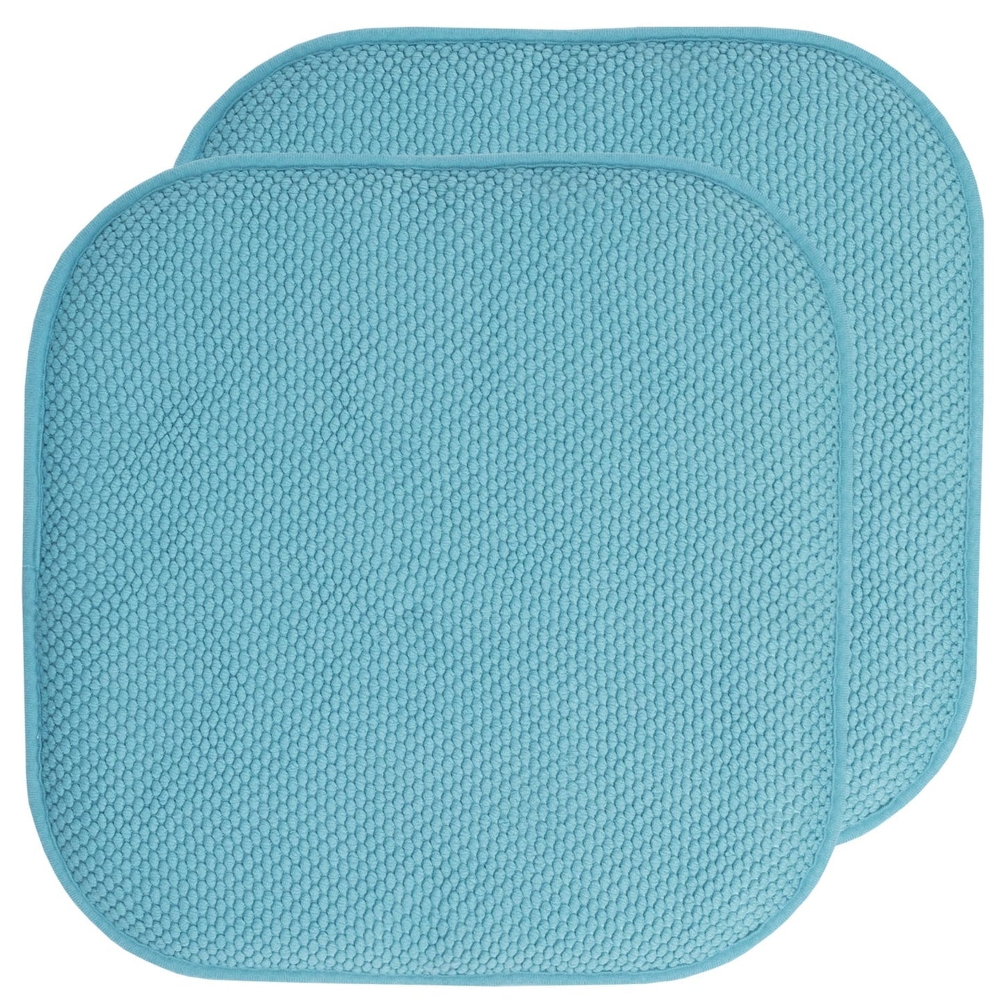 16 Zoll große, quadratische, rutschfeste Sitzkissen aus Memory-Schaum (2 oder 4) – 16 x 16