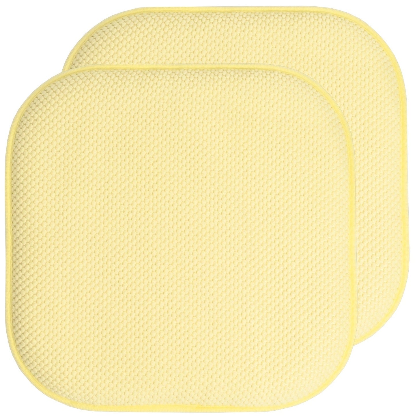 16 Zoll große, quadratische, rutschfeste Sitzkissen aus Memory-Schaum (2 oder 4) – 16 x 16