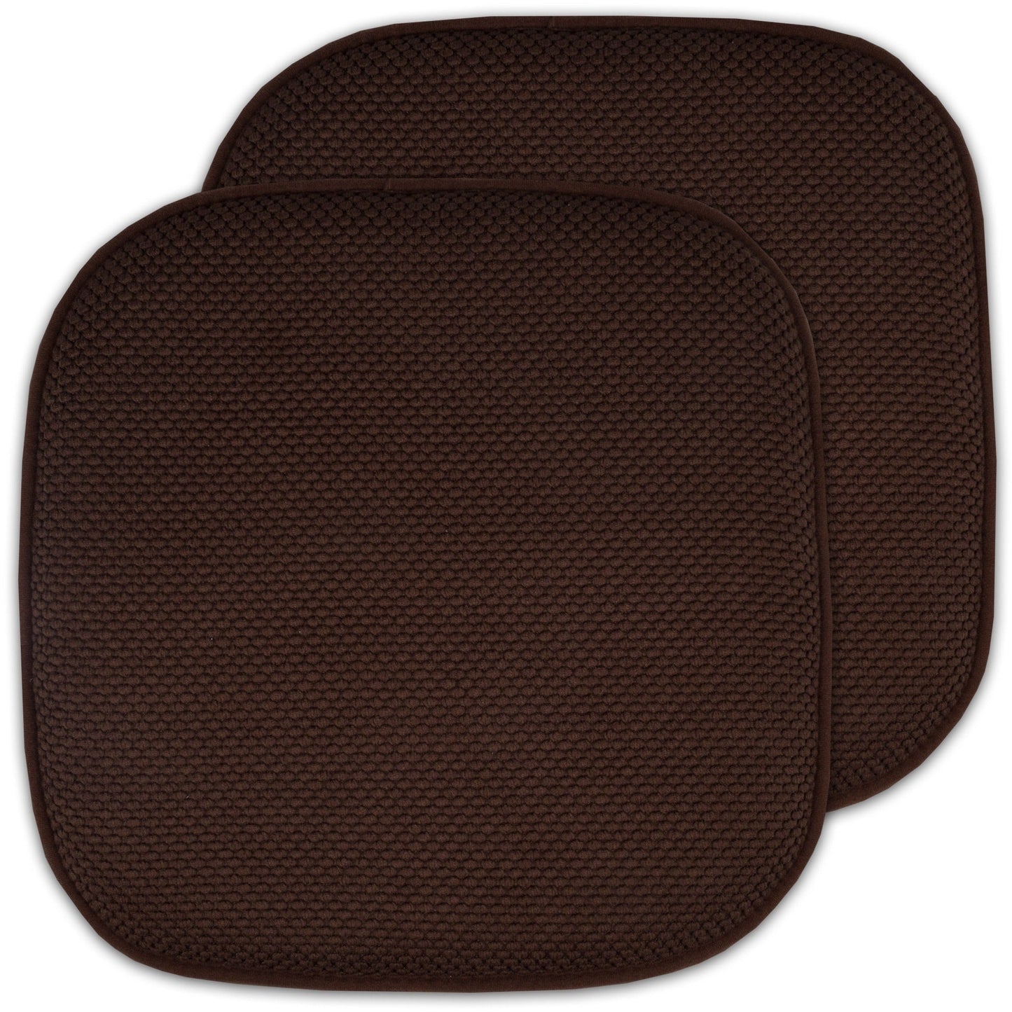 16 Zoll große, quadratische, rutschfeste Sitzkissen aus Memory-Schaum (2 oder 4) – 16 x 16