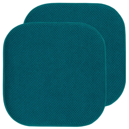 16 Zoll große, quadratische, rutschfeste Sitzkissen aus Memory-Schaum (2 oder 4) – 16 x 16