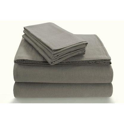 170-GSM gemütliches Flanell-Bettlaken-Set mit extra tiefen Taschen