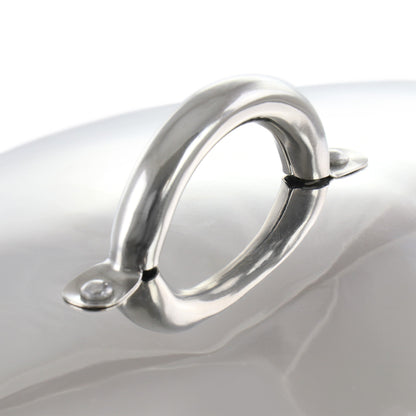 Ovaler Bräter aus Edelstahl, 45,7 cm – 45,7 cm