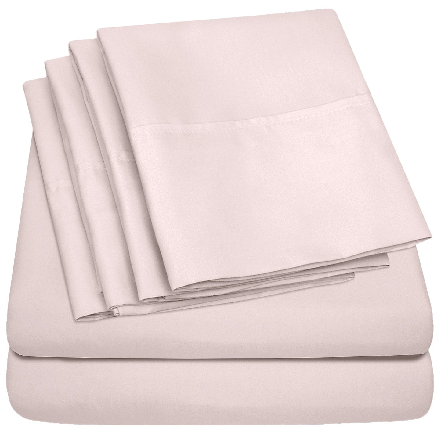 1500 Series Extra Deep 24 Pocket 6-teiliges Bettlaken-Set