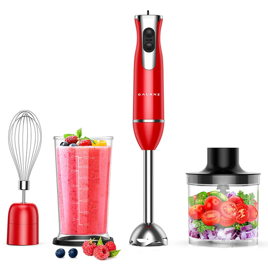 Multifunktions-Stabmixer im Retro-Stil mit 2 Geschwindigkeiten – Stabmixer