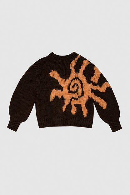Sueno Strickpullover - Braune Sonne