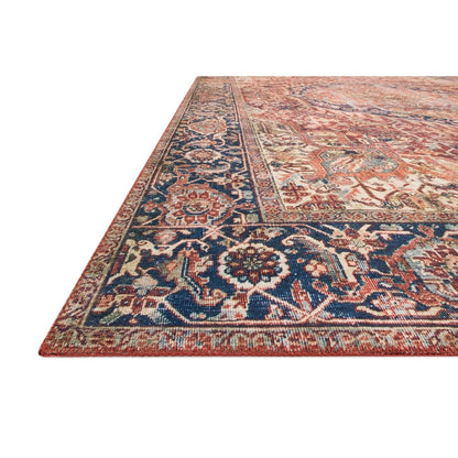 Alexander Home Isabelle Teppich mit traditionellem Vintage-Bordürendruck