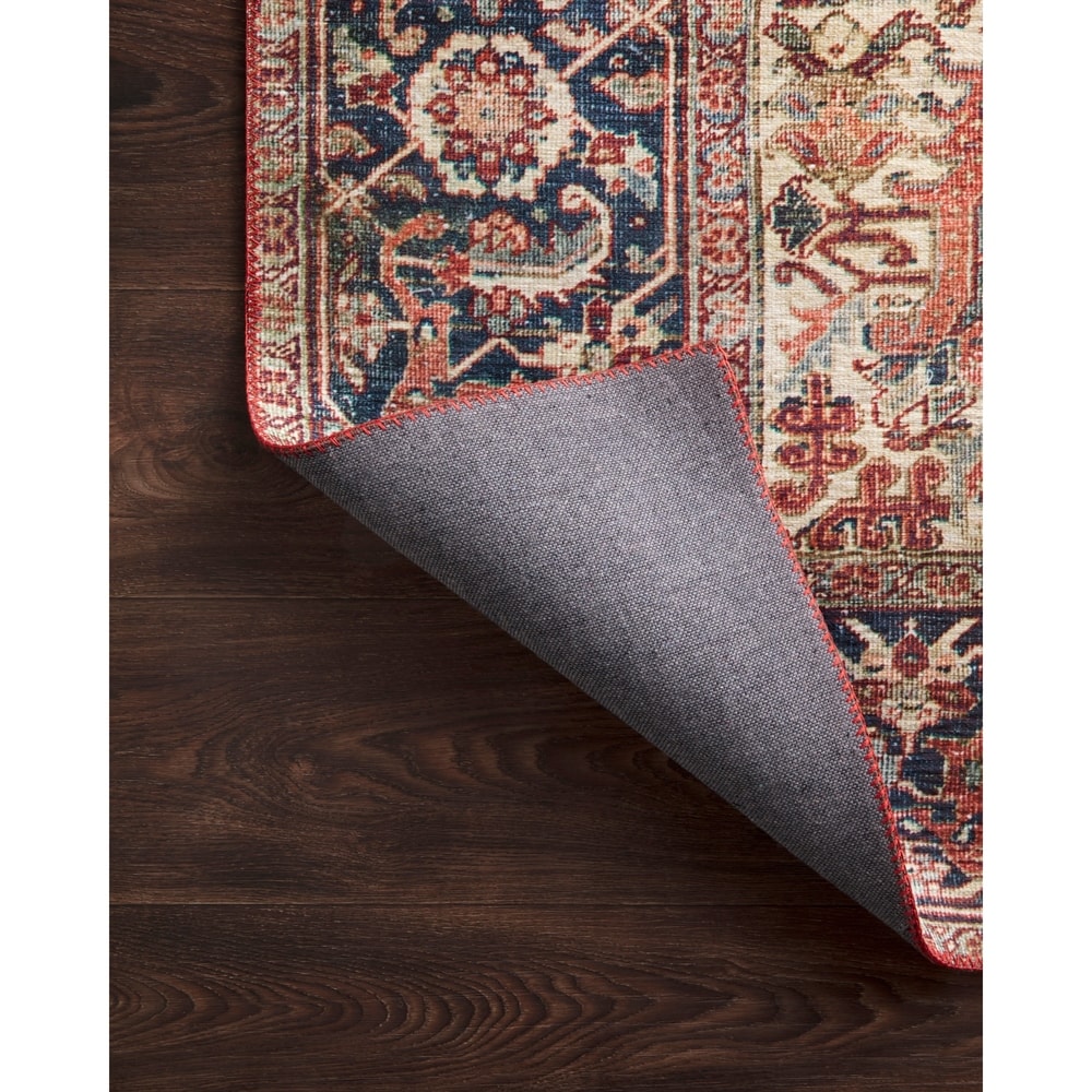Alexander Home Isabelle Teppich mit traditionellem Vintage-Bordürendruck