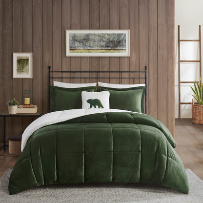 Woolrich Alton Bettdecken-Set, Alternative zu Plüsch und Sherpa-Daunen