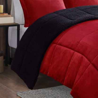 Woolrich Alton Bettdecken-Set, Alternative zu Plüsch und Sherpa-Daunen