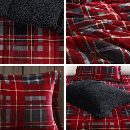 Woolrich Alton Bettdecken-Set, Alternative zu Plüsch und Sherpa-Daunen