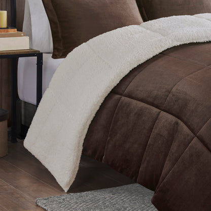 Woolrich Alton Bettdecken-Set, Alternative zu Plüsch und Sherpa-Daunen