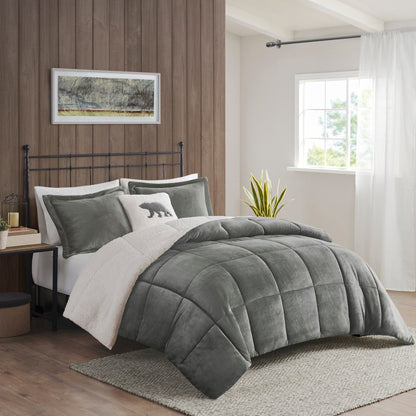 Woolrich Alton Bettdecken-Set, Alternative zu Plüsch und Sherpa-Daunen
