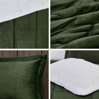 Woolrich Alton Bettdecken-Set, Alternative zu Plüsch und Sherpa-Daunen