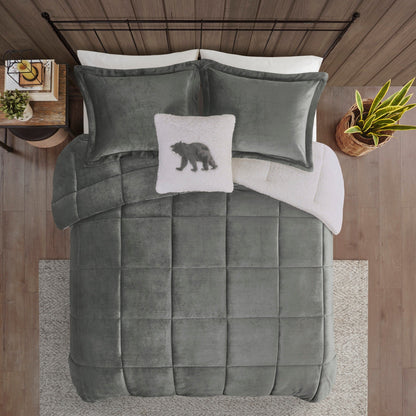Woolrich Alton Bettdecken-Set, Alternative zu Plüsch und Sherpa-Daunen