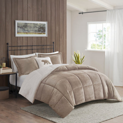 Woolrich Alton Bettdecken-Set, Alternative zu Plüsch und Sherpa-Daunen