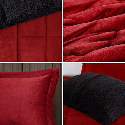 Woolrich Alton Bettdecken-Set, Alternative zu Plüsch und Sherpa-Daunen