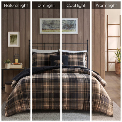 Woolrich Alton Bettdecken-Set, Alternative zu Plüsch und Sherpa-Daunen
