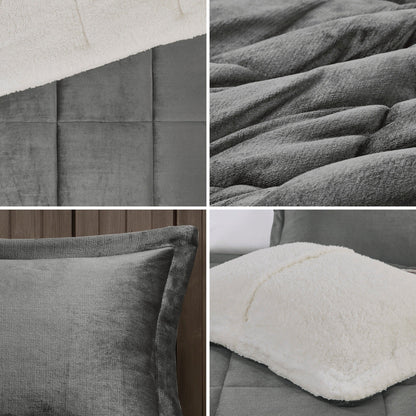 Woolrich Alton Bettdecken-Set, Alternative zu Plüsch und Sherpa-Daunen