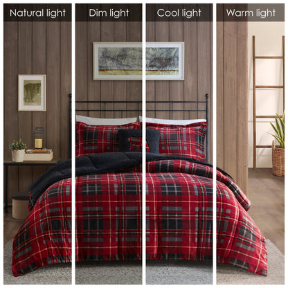 Woolrich Alton Bettdecken-Set, Alternative zu Plüsch und Sherpa-Daunen