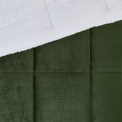 Woolrich Alton Bettdecken-Set, Alternative zu Plüsch und Sherpa-Daunen