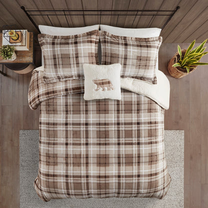 Woolrich Alton Bettdecken-Set, Alternative zu Plüsch und Sherpa-Daunen