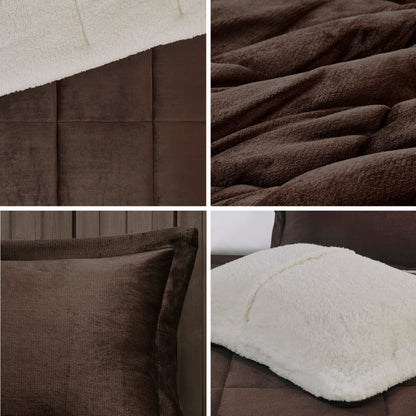 Woolrich Alton Bettdecken-Set, Alternative zu Plüsch und Sherpa-Daunen