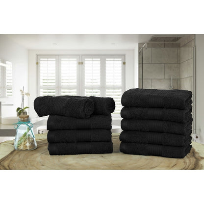 Luxuriöse, weiche Waschlappen aus Baumwolle, 600 g/m², 30,5 x 30,5 cm, von Ample Decor, 10 Stück