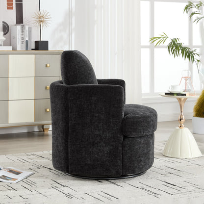 Swivel Chair Modern Office Desk Chair with Adjustable Height and 360 Degree Rotation for Home Office Comfort