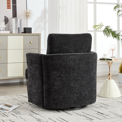 Swivel Chair Modern Office Desk Chair with Adjustable Height and 360 Degree Rotation for Home Office Comfort