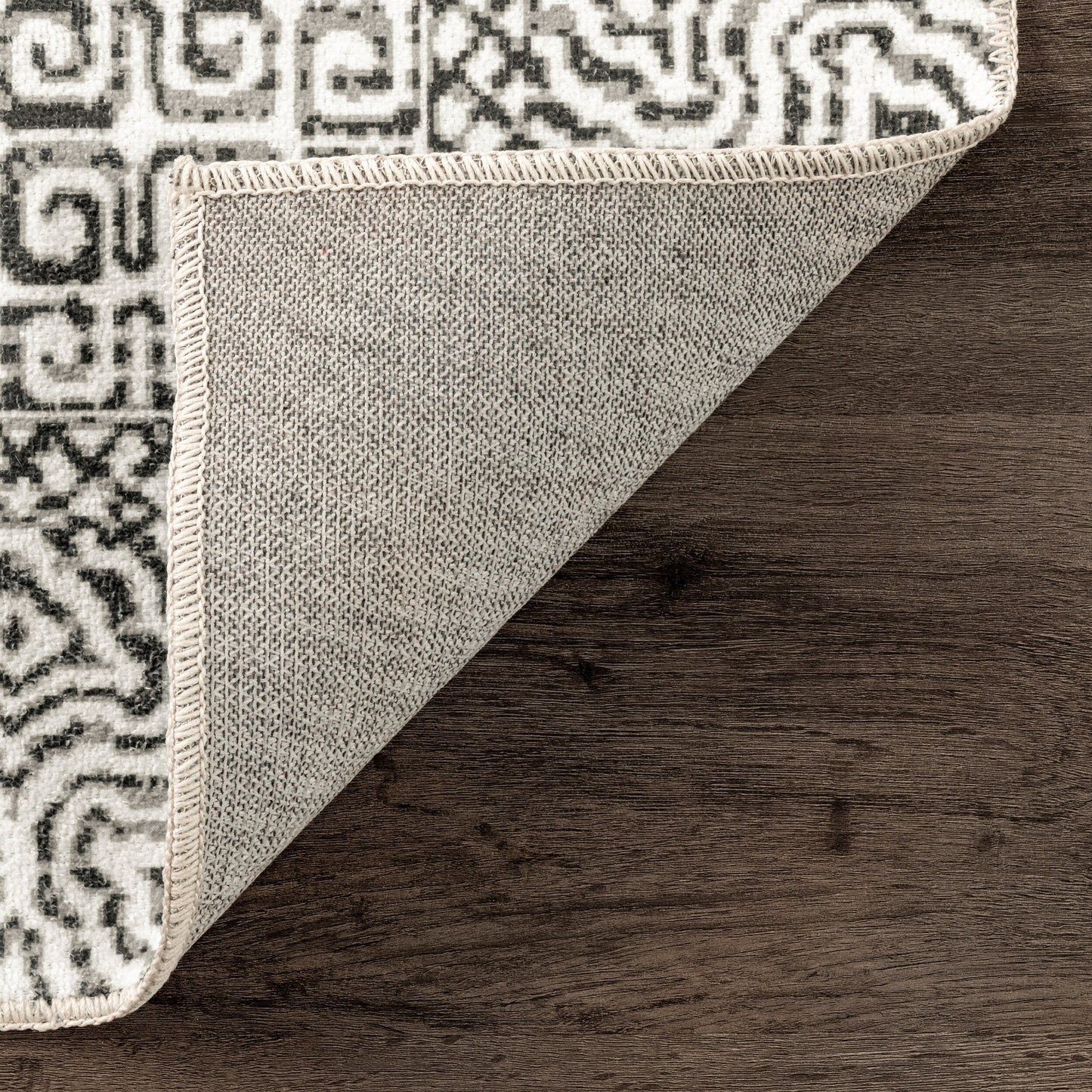 Nuloom Hart SpinClean Abstrakter Tribal-Teppich, maschinenwaschbar