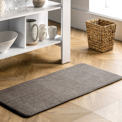 Nuloom Casual Geflochtene Anti-Ermüdungsmatte für Küche oder Waschküche