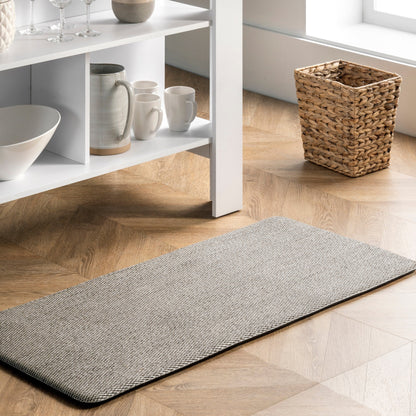 Nuloom Casual Geflochtene Anti-Ermüdungsmatte für Küche oder Waschküche