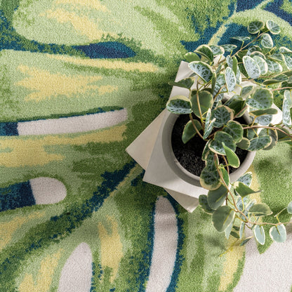 Nuloom Heidi Tropical Teppich für drinnen und draußen