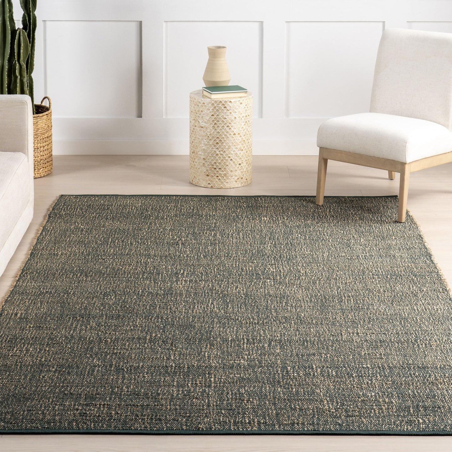 Nuloom Jacky Klassischer Teppich aus Jutemischung