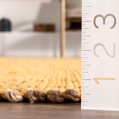Nuloom Jacky Klassischer Teppich aus Jutemischung