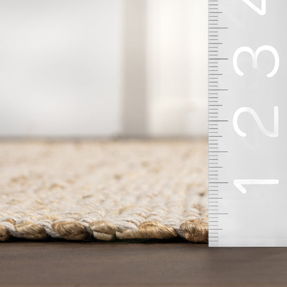 Nuloom Jacky Klassischer Teppich aus Jutemischung