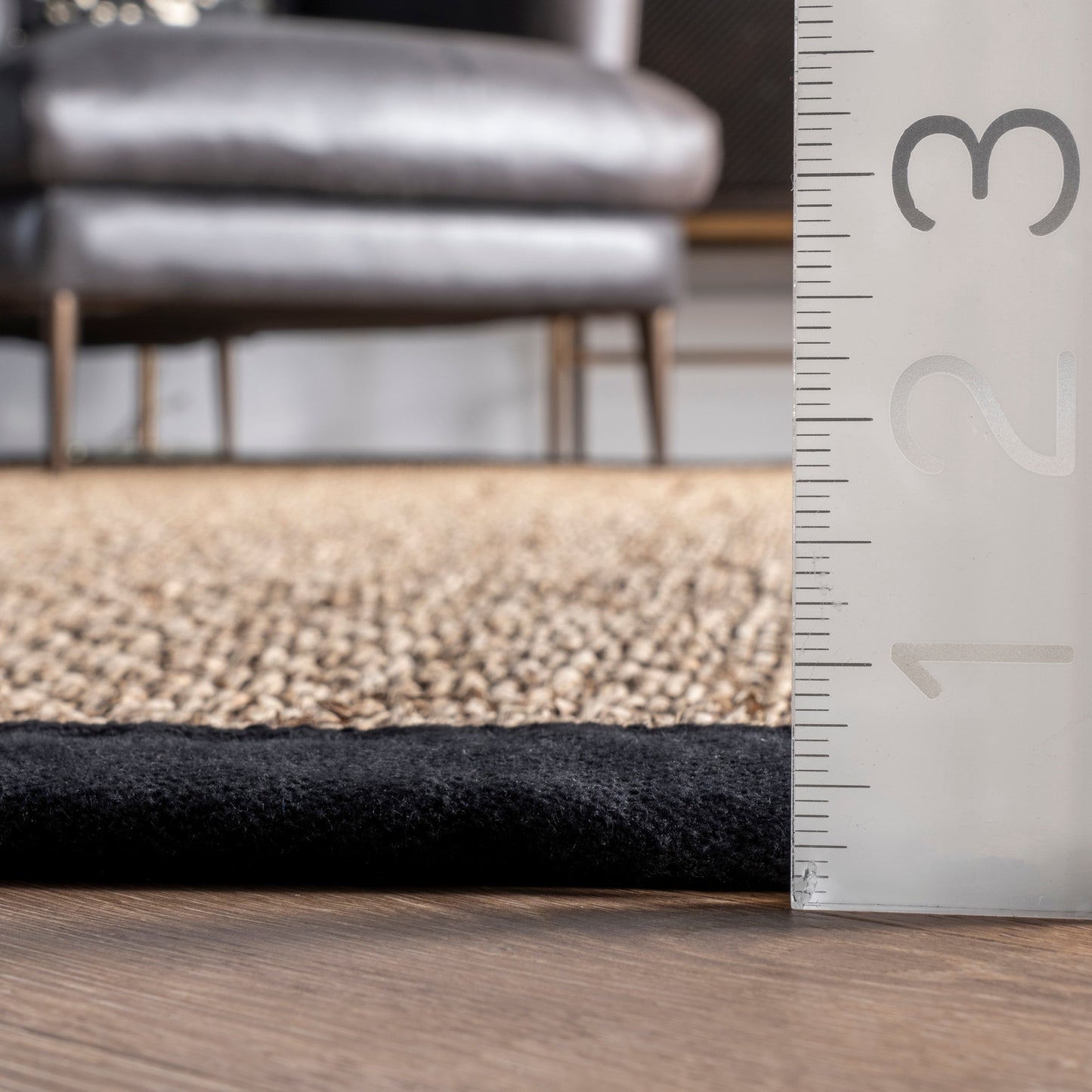 Nuloom Kiana Casual Teppich mit Seegrasrand