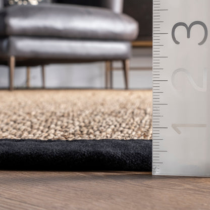 Nuloom Kiana Casual Teppich mit Seegrasrand