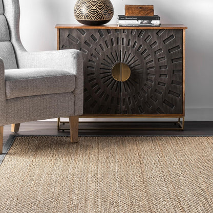 Nuloom Kiana Casual Teppich mit Seegrasrand