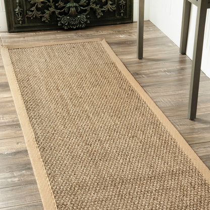 Nuloom Kiana Casual Teppich mit Seegrasrand